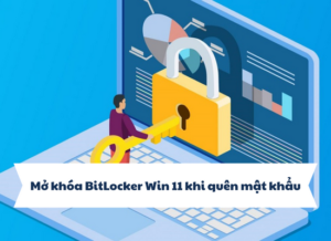 mo khoa bitlocker win 11 khi quen mat khau